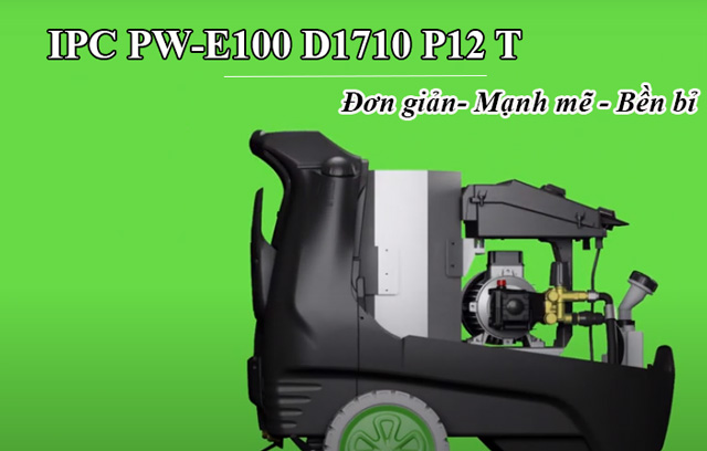 máy rửa xe cao áp IPC PW-E100 D1710 P12 T