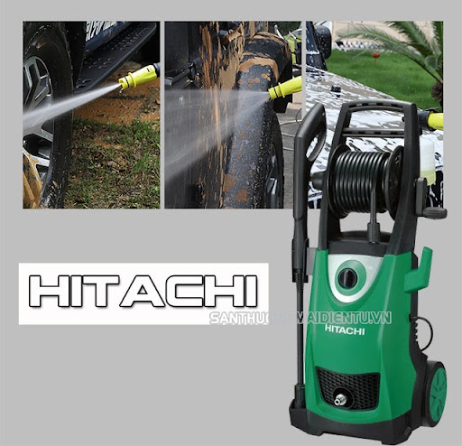 máy rửa xe hitachi 1800w