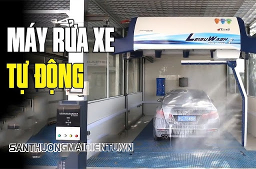 hệ thống rửa xe thông minh