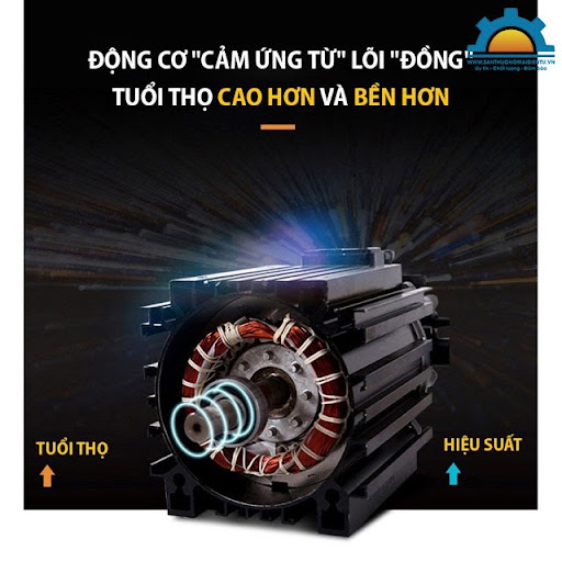 Động cơ khỏe, cho khả năng vận hành ổn định
