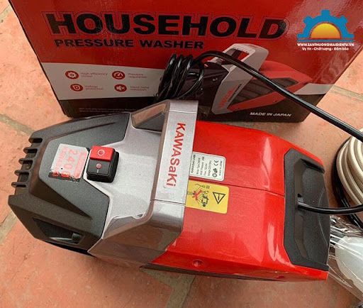 Máy rửa xe Kawasaki có xuất xứ từ Nhật Bản