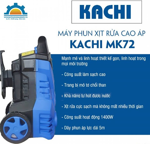 Máy rửa xe Kachi MK72