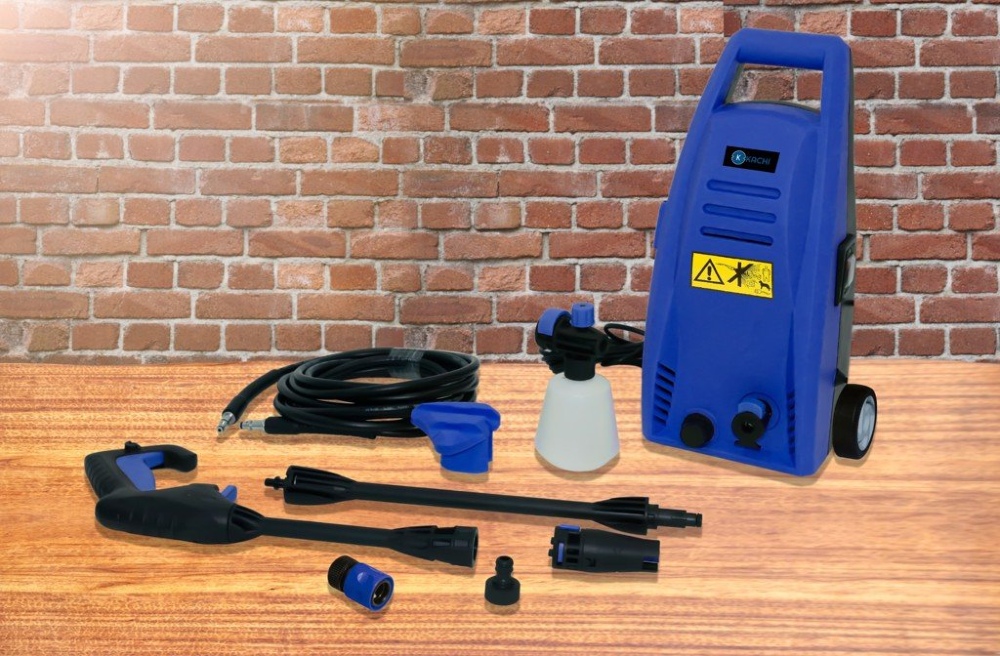 Máy xịt rửa xe mini Kachi MK192 1200W