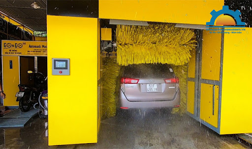 Hệ thống rửa xe  tự động, hiện đại nhất hiện nay