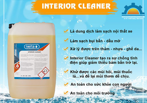 Nerta Interior Cleaner làm sạch nội thất ô tô