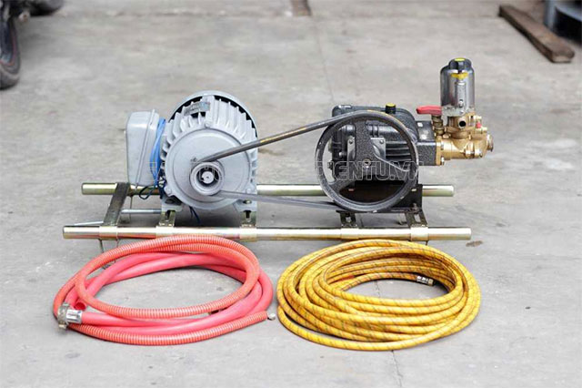 Máy rửa xe dây đai