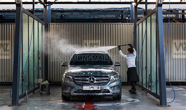 Mua máy rửa xe chuyên dụng để nâng cao hiệu quả vệ sinh, làm sạch